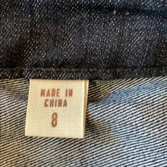 COLDWATER CREEK Dark Wash Slim Aztec Ankle Jeans 8 - Picture 6 of 6